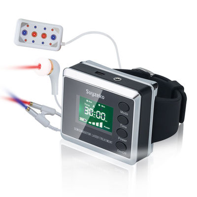 Relógio de pulso de baixo nível do tratamento do diabetes do semicondutor da terapia do laser