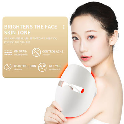 Máscara protetora infravermelha Handheld da terapia da foto da luz do diodo emissor de luz de 7 cores
