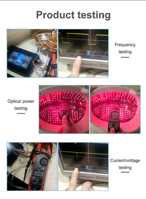 Capacete médico de luz vermelha para massagem cerebral estimulação de recuperação de neurônios infravermelhos de 810 nm