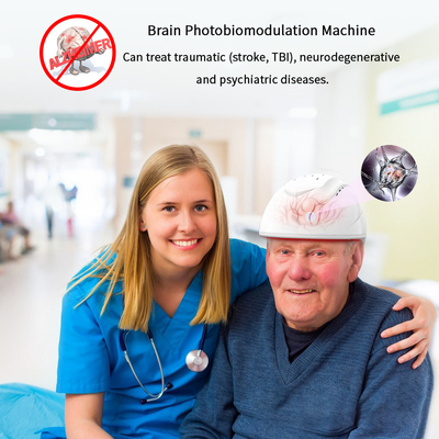 PDT Photobiomodulation Brain Helmet 810nm Brain Equipment terapêutico